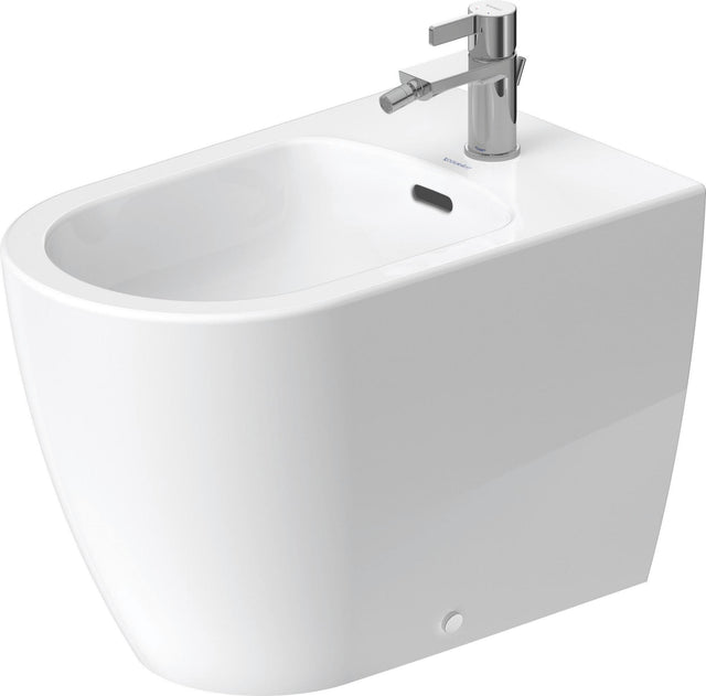 DURAVIT Soleil by Starck Wand-Bidet 600 mm Weiß mit Überlauf und Hahnlochbank