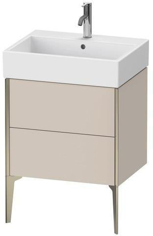 Duravit Waschtischunterbau XVIU 584x734x454mm mit 2 Auszügen in Ahorn mittel – passend für Vero Air 235060