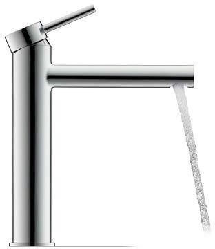 DURAVIT Circle Einhebel-Waschtischmischer L ohne Zugstange, Chrom – Keramikmischsystem