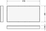 DURAVIT D-Code Duschwanne 1000x700 mm Rechteckig Weiß Sanitäracryl mit Antislip