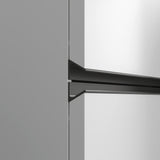 Duravit Sivida Waschtischunterbau 610 mm bodenstehend mit 2 Schubkästen – Chrom/Weiß Matt