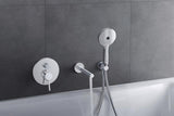 DURAVIT Circle Einhebel-Wannenmischer Unterputz mit Umstellventil, Chrom