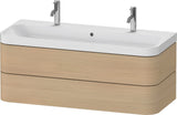 DURAVIT Happy D.2 Waschtischset 1175 mm mit 2 Schubkästen, Tip-on, Soft-Close, wandhängend