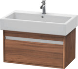 Duravit Ketho Waschtischunterbau 750 mm wandhängend basalt matt mit 1 Auszug
