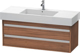 DURAVIT Ketho Waschtischunterbau 1200 mm wandhängend basalt matt 2 Schubkästen