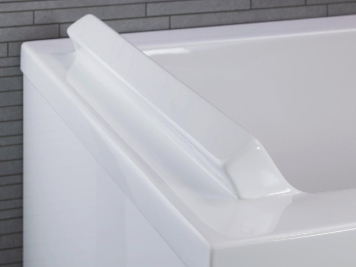 DURAVIT Starck Rechteck-Whirlwanne 1700x750 mm mit Combi-System L, Überlauf und Fußgestell