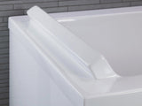 DURAVIT Starck Rechteck-Whirlwanne 1700x750 mm mit Combi-System L, Überlauf und Fußgestell