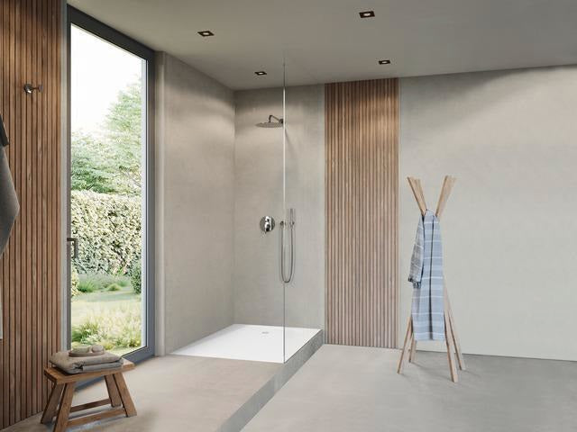 DURAVIT Sustano Duschwanne 1400x900x30 mm Mineralguss Weiß, bodenbündig & Halbeinbau