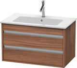 DURAVIT Ketho Waschtischunterbau 800 mm betongrau matt, 2 Schubladen, wandhängend, Soft-Close