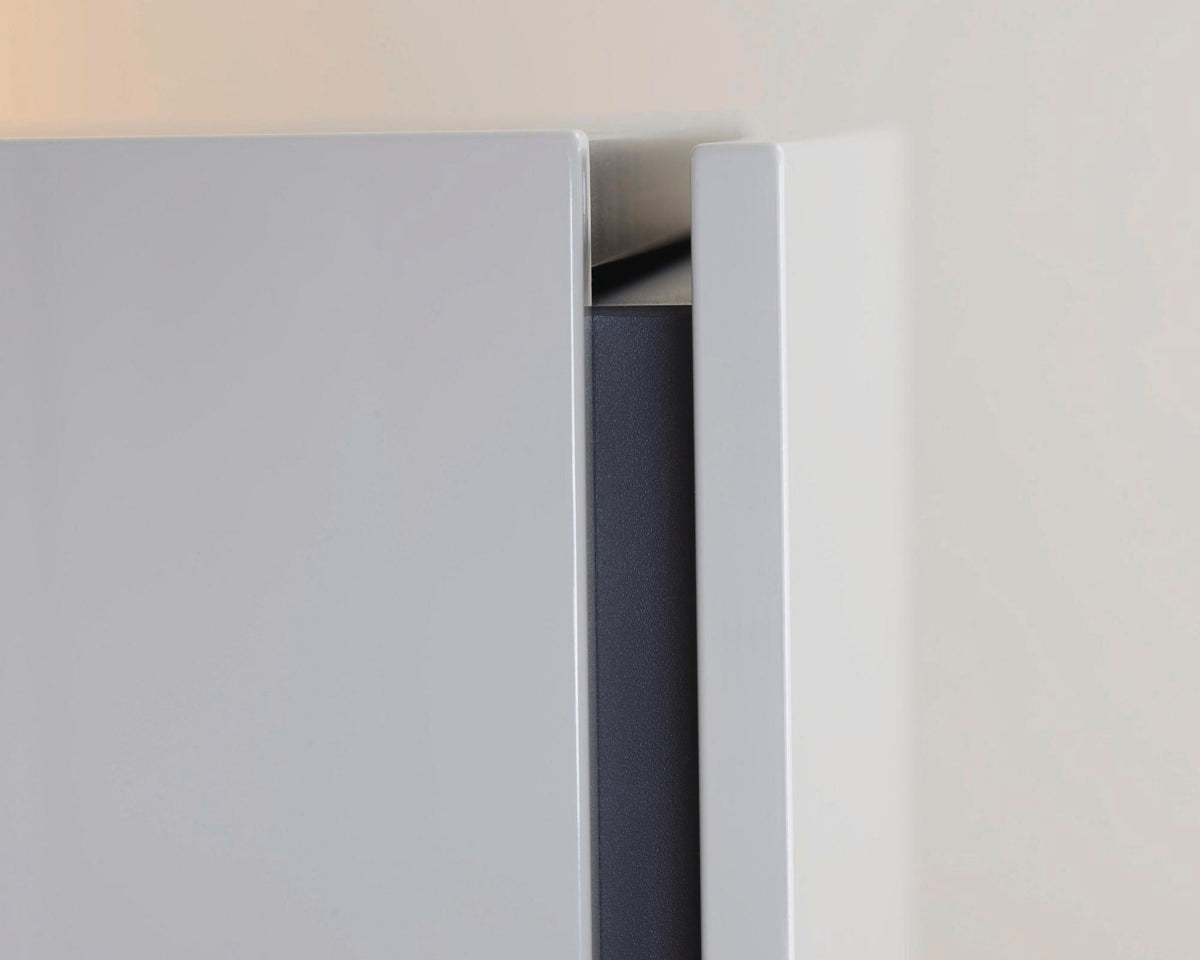 DURAVIT L-Cube Hochschrank 400 mm graphit matt, 1 Tür links, Soft-Close, wandhängend