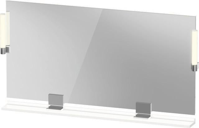 DURAVIT Sivida Spiegel 1330x650 mm mit LED-Beleuchtung, Sensorschalter & Dimmfunktion