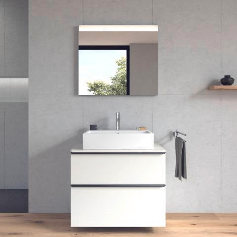 DURAVIT Licht & Spiegel Wandspiegel 400x700mm beleuchtet IP44 mit Befestigungsmaterial