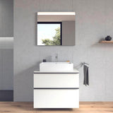 DURAVIT Licht & Spiegel Wandspiegel 400x700mm beleuchtet IP44 mit Befestigungsmaterial