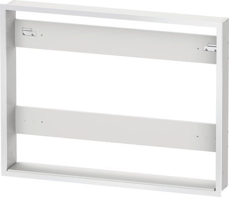 DURAVIT Einbauset Licht & Spiegel – Montagerahmen für Badmöbel, 139 x 661 x 810 mm