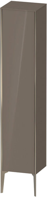 Duravit XViu Hochschrank 1770 mm dolomiti grey hochglanz – wandhängend mit Tip-on