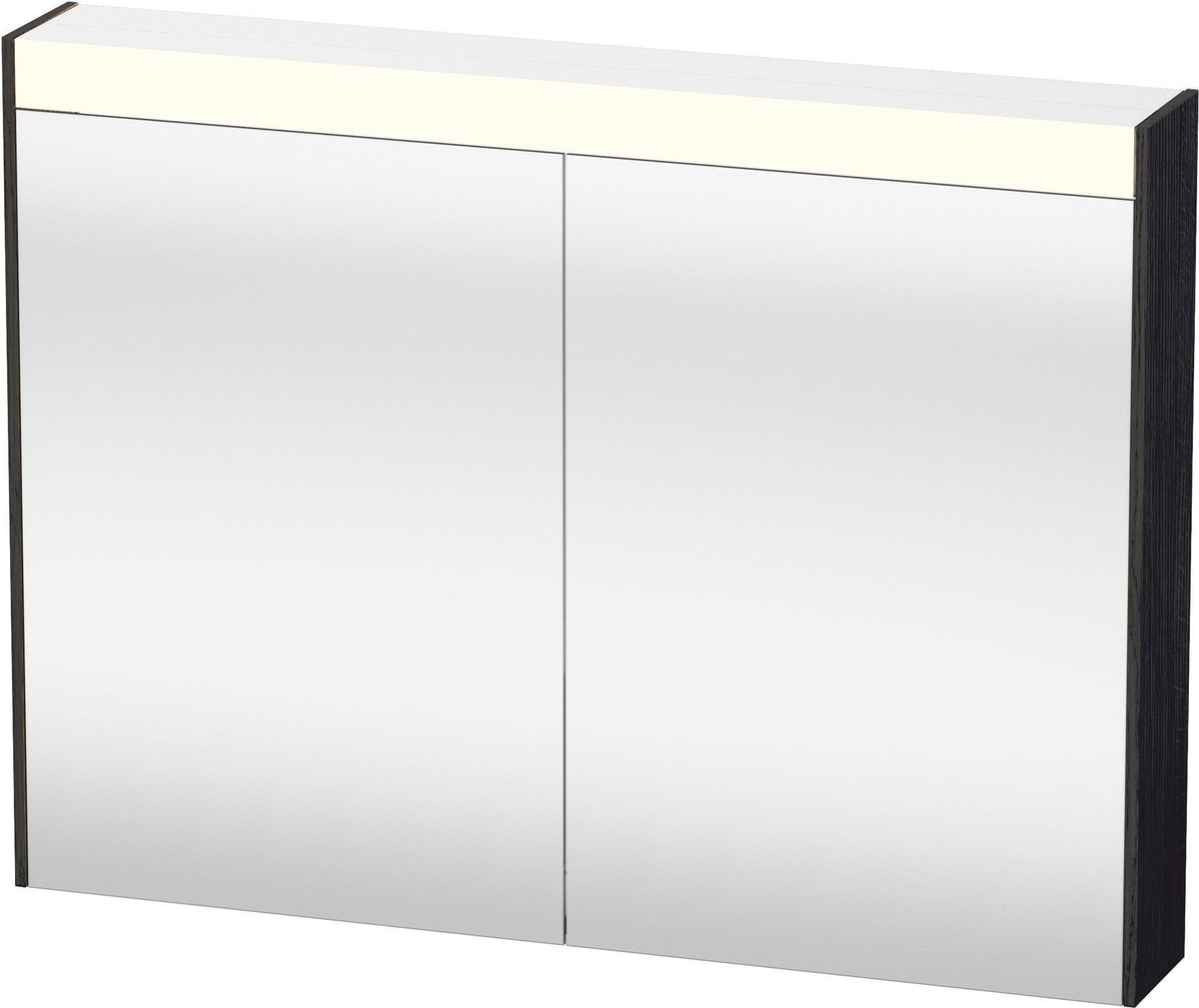 DURAVIT Brioso Spiegelschrank Betongrau 820 mm mit LED-Beleuchtung und Steckdose