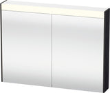DURAVIT Brioso Spiegelschrank Betongrau 820 mm mit LED-Beleuchtung und Steckdose