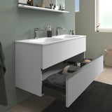 DURAVIT Sivida Spiegelablage 1200 mm in Chrom/Weiß Hochglanz – Ablage mit Befestigungsmaterial