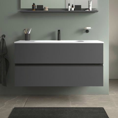 DURAVIT Sivida Spiegelablage 1200 mm in Chrom/Weiß Hochglanz – Ablage mit Befestigungsmaterial