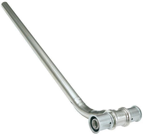 MULTITUBO Press-HK-Anschluss-T-Stück 16x330mm – Messing Fitting mit Sichtfenster für Heizkörper