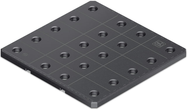 FEIN Schweißplatte für VersaMAG Schraubstock – 250 x 250 mm, plasmanitriert