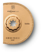 FEIN Segmentsägeblatt Ø 90 mm HM StarlockPlus – Schnittbreite 1,2 mm für Fliesen- und Putzarbeiten