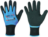 OPTIFLEX Winterhandschuhe Aqua Guard Gr. 8 schwarz/blau – Kälteschutz bis -30 °C, EN 388 & EN 511