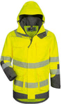 Warnschutzparka ARWID Gr.XXL gelb/grau von ELYSEE – EN ISO 20471 Kl. 3, wasserdicht, atmungsaktiv