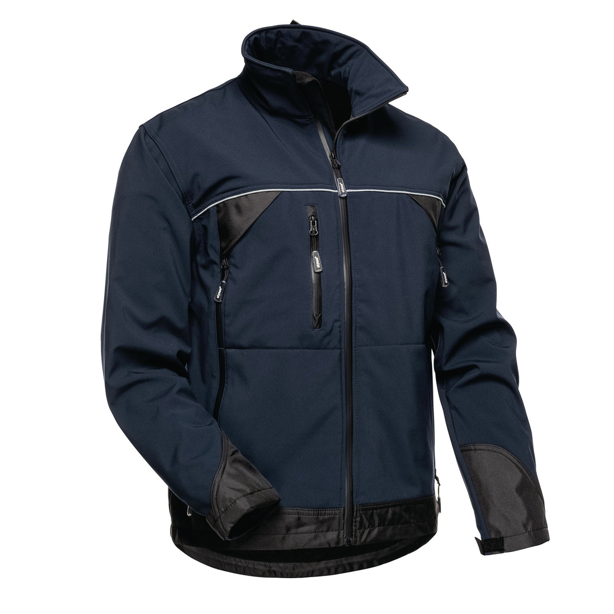 ELYSEE Softshelljacke ALPHA Schwarz Gr.S – Wind- & wasserdicht, atmungsaktiv