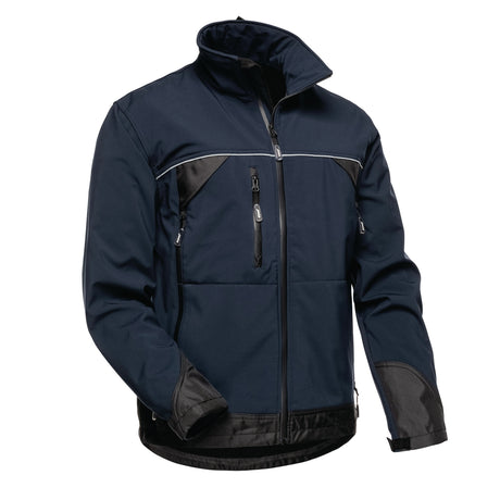 ELYSEE Softshelljacke ALPHA Schwarz Gr.S – Wind- & wasserdicht, atmungsaktiv