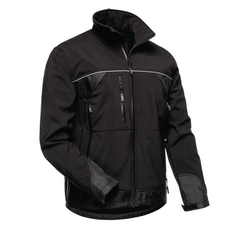 ELYSEE Softshelljacke ALPHA Schwarz Gr.S – Wind- & wasserdicht, atmungsaktiv