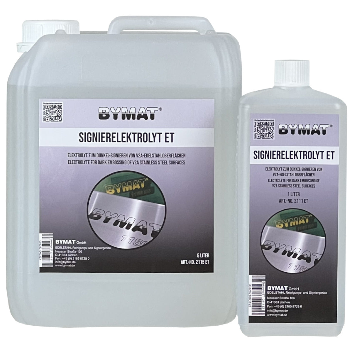 Schweisskraft Elektrolyt zum Signieren von VA (1.4301) 5000 ml - Art. 1232115ET