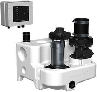 GRUNDFOS Fäkalienhebeanlage Multilift MSS.11.1.2 – 1,1 kW, 230 V, IP68, überflutbar
