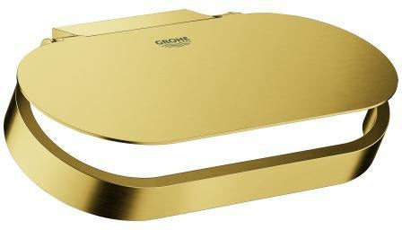 GROHE Selection WC-Papierhalter mit Deckel – Wandmontage, verchromt, verdeckte Befestigung