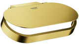 GROHE Selection WC-Papierhalter mit Deckel – Wandmontage, verchromt, verdeckte Befestigung