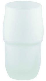 GROHE Ersatzglas 40336 für Toilettenbürstengarnitur Chiara – satiniertes Glas