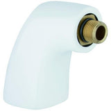 GROHE Standanschluss 12084 für Florida-Batterien, Ausladung 57 mm, DN15, weiß