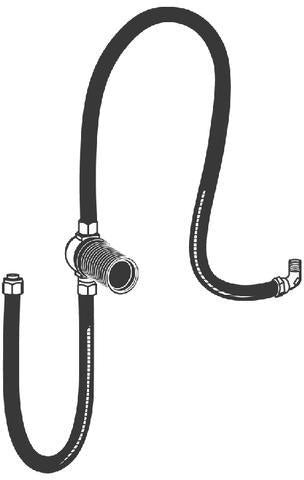GROHE Talentofill Anschlussgarnitur 3/4" mit UP-Rohrunterbrecher DN20 – Sicherheit nach DIN 1988