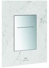 GROHE Arena Aqua Tiles WC-Betätigung 104644 eckig chrom – 2-Mengen pneumatisch