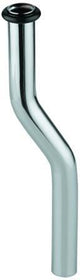 GROHE Urinal-Spülrohr 37038 – 200 mm, Messing verchromt, Kröpfung 30 mm
