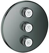 GROHE Grohtherm SmartControl 3-fach Unterputzventil Fertigmontageset rund warm sunset