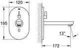 GROHE Eurosmart CE Infrarot-Elektronik für Waschtisch mit Mischung, 230V, Chrom