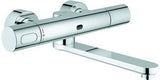 GROHE Eurosmart CE Infrarot-Elektronik Waschtisch-Wandarmatur mit Thermostat und Mischeinrichtung, 6V, Chrom