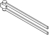 GROHE Handtuchhalter Selection 2-armig schwenkbar 441 mm Chrom – Wandmontage