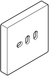 GROHE Ausgleichsscheibe 27933 für Euphoria Cube Duschsysteme – Chrom, LongLife Oberfläche