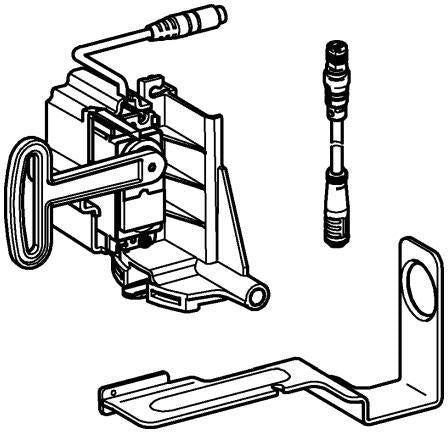 GROHE Servomotor 42612 für WC-Elektronik – Ersatzteil mit Adapterkabel