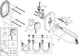 GROHE Eurosmart CE Infrarot-Elektronik für Waschtisch mit Mischung, 230V, Chrom