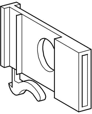 GROHE Halter 43551 für Wandeinbau-Spülkasten – Passgenaue Halterung