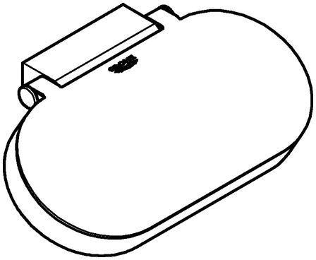 GROHE Selection WC-Papierhalter mit Deckel – Wandmontage, verchromt, verdeckte Befestigung