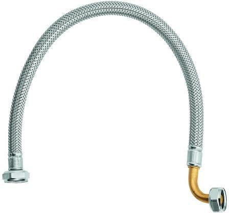 GROHE Druckschlauch 45704 3/8 Zoll x 3/8 Zoll 300 mm flexibel für Mehrlochkombination